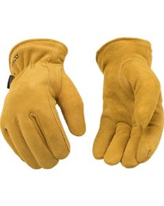 Men's Lined Suede Deerskin Driver Gloves