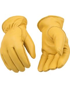 Men's Lined Premium Grain Deerskin Driver Gloves