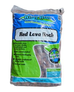 Red Volcanic Rock 3/4"" - 1 1/2""