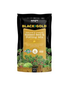 Black Gold® Natural & Organic Raised Bed & Potting Mix Plus Fertilizer 0.07-0.03-0.03