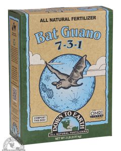 Down To Earth Bat Guano 7-3-1 Fertilizer, 2 lbs.
