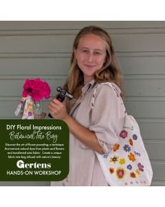 DIY Floral Impressions Tote Bag | Saturday April 4th at 1pm