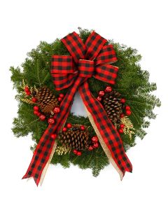 'Buffalo Plaid' Wreath