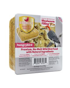 hungrybird® Mealworm Filled Energy Plus™ Protein Filled Energy Cake 12 oz