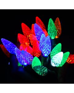 Gabriel Lights® LED C6 Facet Rockefeller Sparkle String Lights