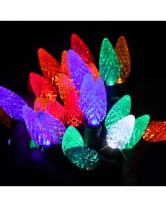 Gabriel Lights® LED C6 Facet Rockefeller Sparkle String Lights