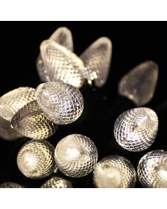 Gabriel Lights® LED C7 Facet Warm White Twinkle String Lights