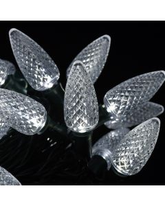 Gabriel Lights® LED C9 Facet Cool White String Lights