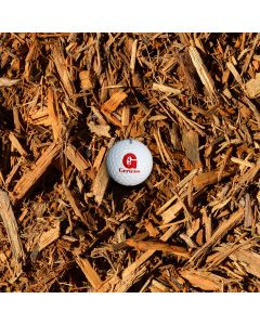 Green Loon® Custom Gold Hardwood Mulch per pallet