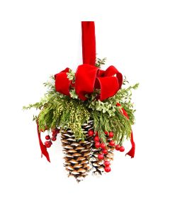 Sugar Cone Chandelier 'Frosted'