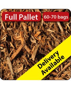Green Loon® Custom Gold Hardwood Mulch by the Pallet