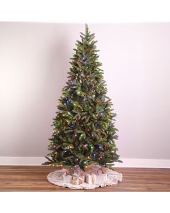 Minnesota Grand Marais Fir with Dual LEDs, Gabriel Tree® Artificial Christmas Tree