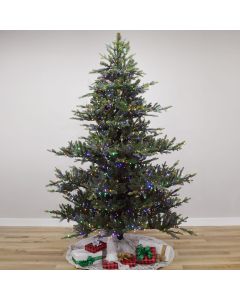 Layered Minnetonka Fir with Sparkle LEDs, Gabriel Tree® Artificial Christmas Tree