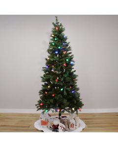 Minnesota Kris Kringle Pine with Retro LEDs, Gabriel Tree® Artificial Christmas Tree