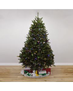 Minnesota Natural Fraser Fir with Dual LEDs, Gabriel Tree® Artificial Christmas Tree