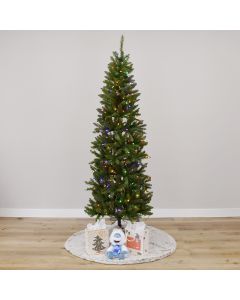 Minnesota Nisswa Fir Pencil with Dual LEDs, Gabriel Tree® Artificial Christmas Tree