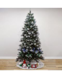 Minnesota Nemadji Fir with RGB LEDs, Gabriel Tree® Artificial Christmas Tree