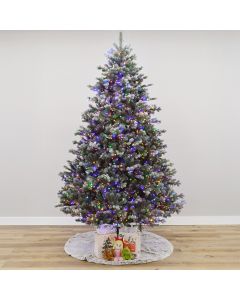 Minnesota Blue Biwabik Spruce with Galaxy LEDs, Gabriel Tree® Artificial Christmas Tree