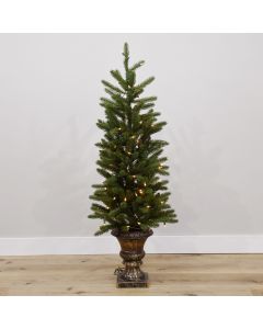 Grand Marais Fir Entry Tree with Clear Incandescent T5s, Gabriel Tree® Artificial Christmas Tree
