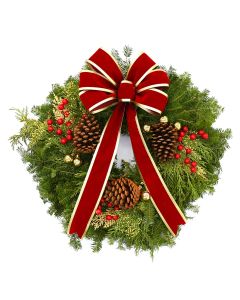 'Home for the Holidays' Wreath