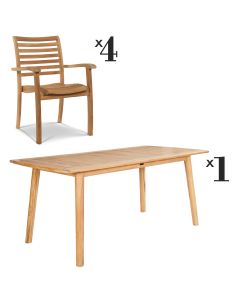 Gabriel Gardens™ Carlton 5 Piece Dining Set