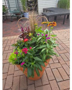 Terra Cotta Fall Arrangement