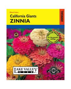 Zinnia, California Giants Zinnia, Value Pack, 3g