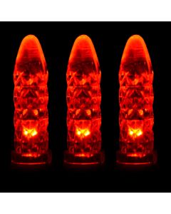Gabriel Lights® LED M6 Facet Red String Lights