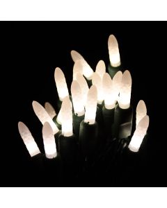 Gabriel Lights® LED M6 Facet Frost Warm White String Lights