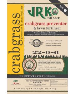 JRK Crabgrass Preventer and Lawn Fertilizer 22-0-6