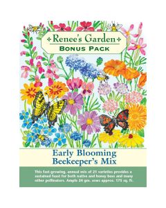 Mix, Early Blooming Beekeeper's Mix, Bonus Pack, ~ 175 sqft