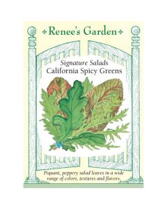 Mix, Greens, California Spicy Greens ~ 1500 seeds