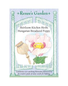 Papaver, Poppy, Hungarian Breadseed ~ 1400 seeds