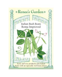 Phaseolus, Bean (Bush), Roma Improved ~ 50 seeds