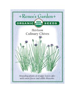 Allium, Chives 'Culinary' Organic Heirloom ~ 1362 seeds