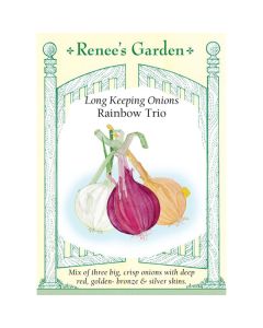 Allium, Onion Mix, Rainbow Trio ~ 275 seeds