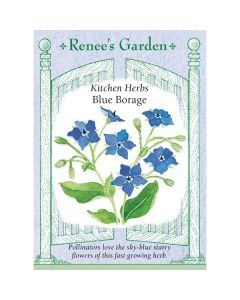 Borago, Blue Borage ~ 85 seeds