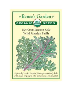 Brassica, Russian Kale Mix, Wild Garden Frills ~ 300 seeds