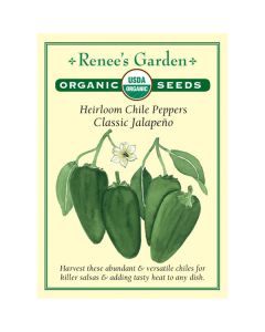 Capsicum, Hot Pepper 'Jalapeño Classic' Organic Heirloom ~ 50 seeds