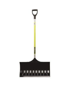 Structron® S600 Power™ Blizzard Buster Snow Pusher with D-Grip 24IN Poly-Blade 45IN Fiberglass Handle