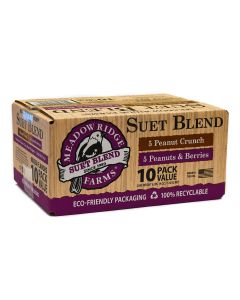 Meadow Ridge Farms, Peanut & Berry Suet, 10 Pack