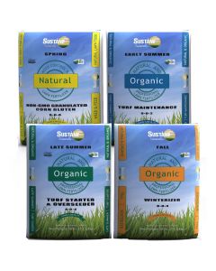 Suståne 4-Step Organic Lawn Fertilizer Program