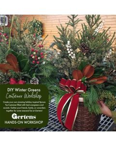 Winter Greens Container Workshop | Thursday November 13th 5:30pm