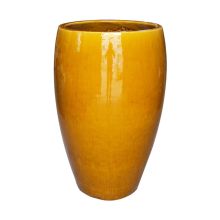 LOTUS Glen Tall Glazed Planter