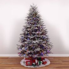 Minnesota Frosted Sugar Fir with Galaxy LEDs, Gabriel Tree&reg; Artificial Christmas Tree