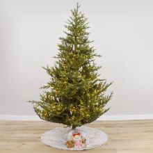 Minnesota Pengilly Fir with Warm White LEDs, Gabriel Tree® Artificial Christmas Tree