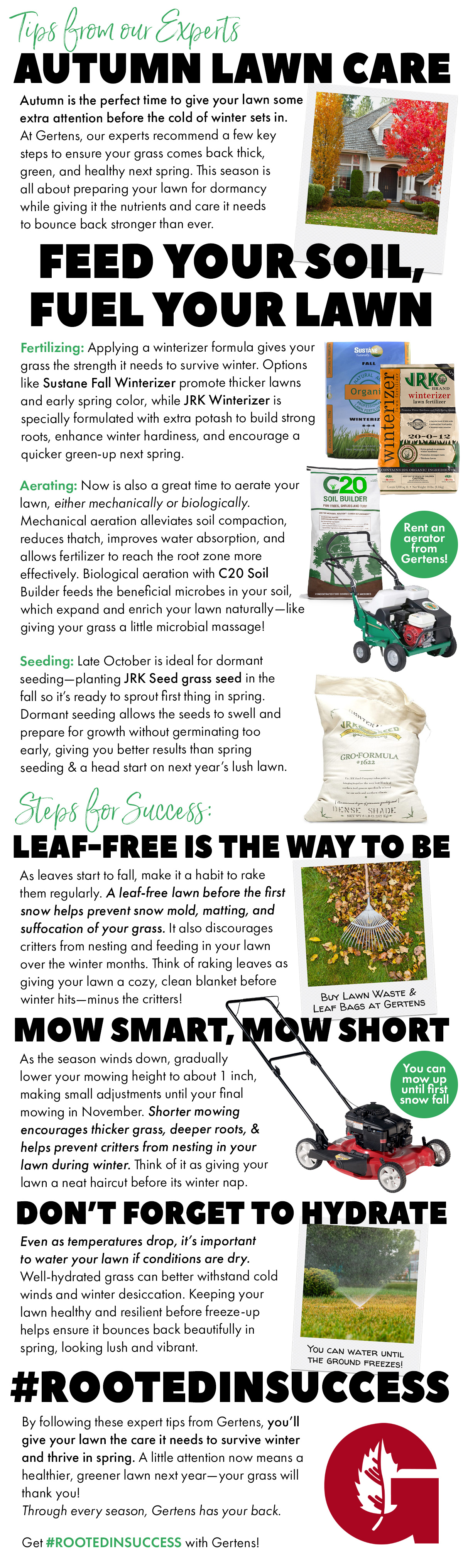Fall and winter indoors are a time for your plants to rest and adjust. With a little care and attention now, you’ll set them up for success until it’s time to enjoy the sunshine outside again next spring.