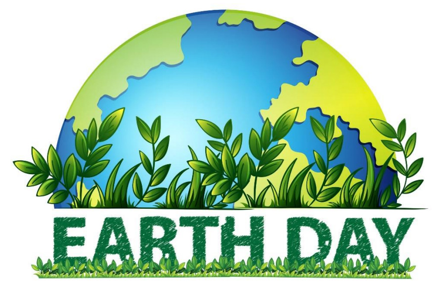 Earth Day Globe Graphic